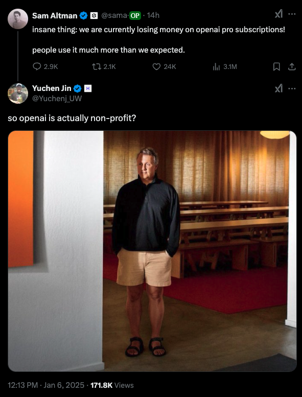Meme tagged ai, openai, pricing, reaction